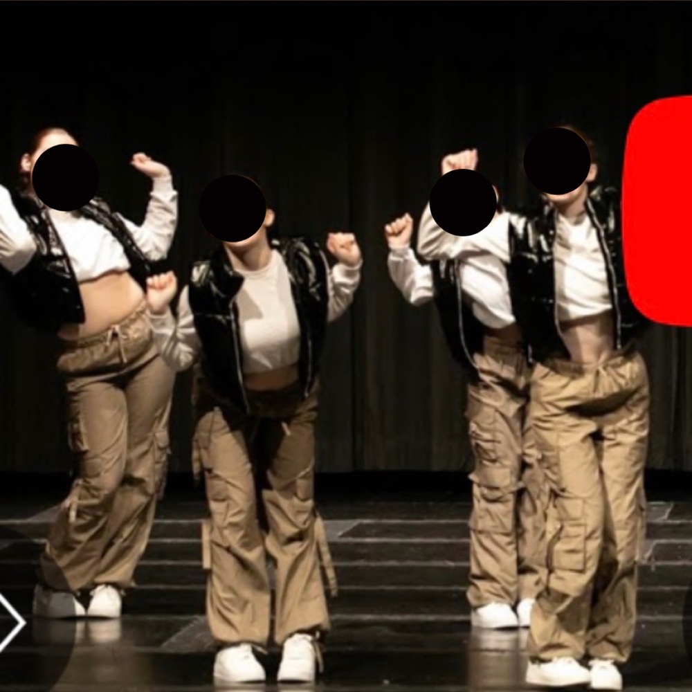 Cargos & Puffer Vest Hip Hop Costume